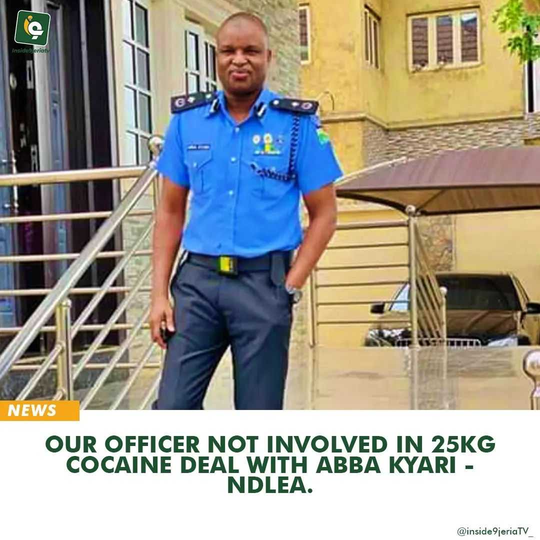 our-officer-not-involved-in-25kg-cocaine-deal-with-abba-kyari-ndlea