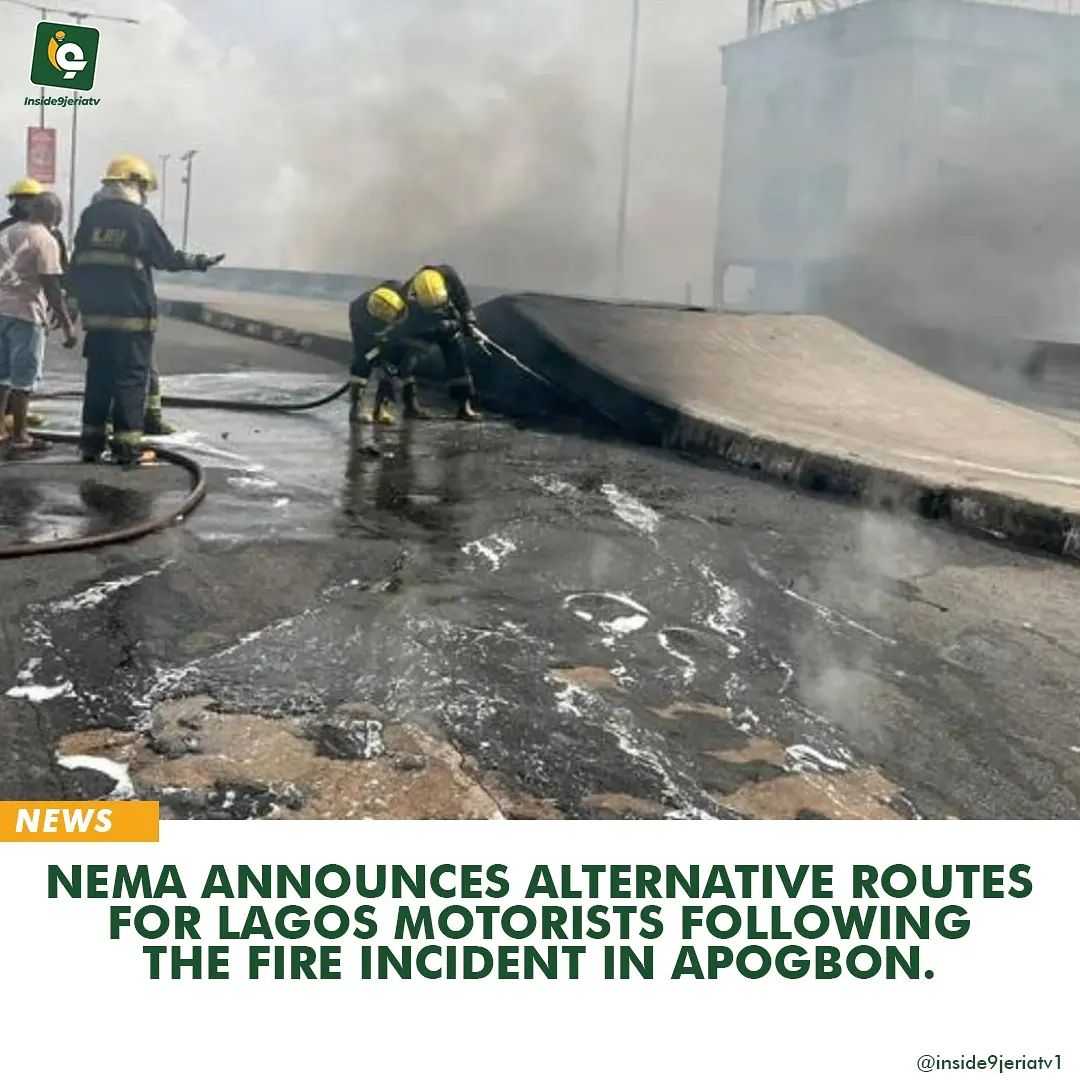NEMA Announces Alternative Routes For Lagos Motorists Following The ...