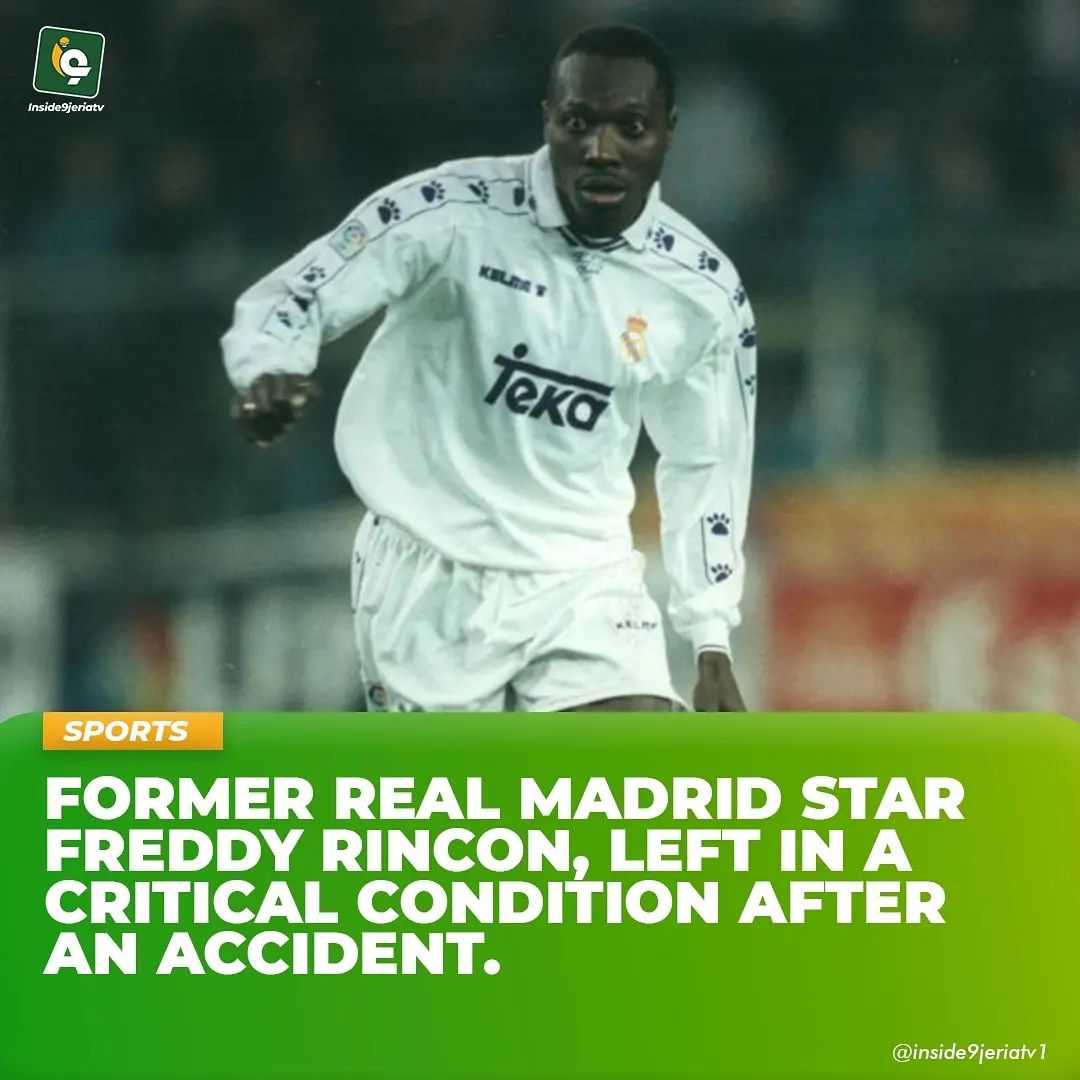 Freddy Rincon Left In A Critical Condition After An Accident